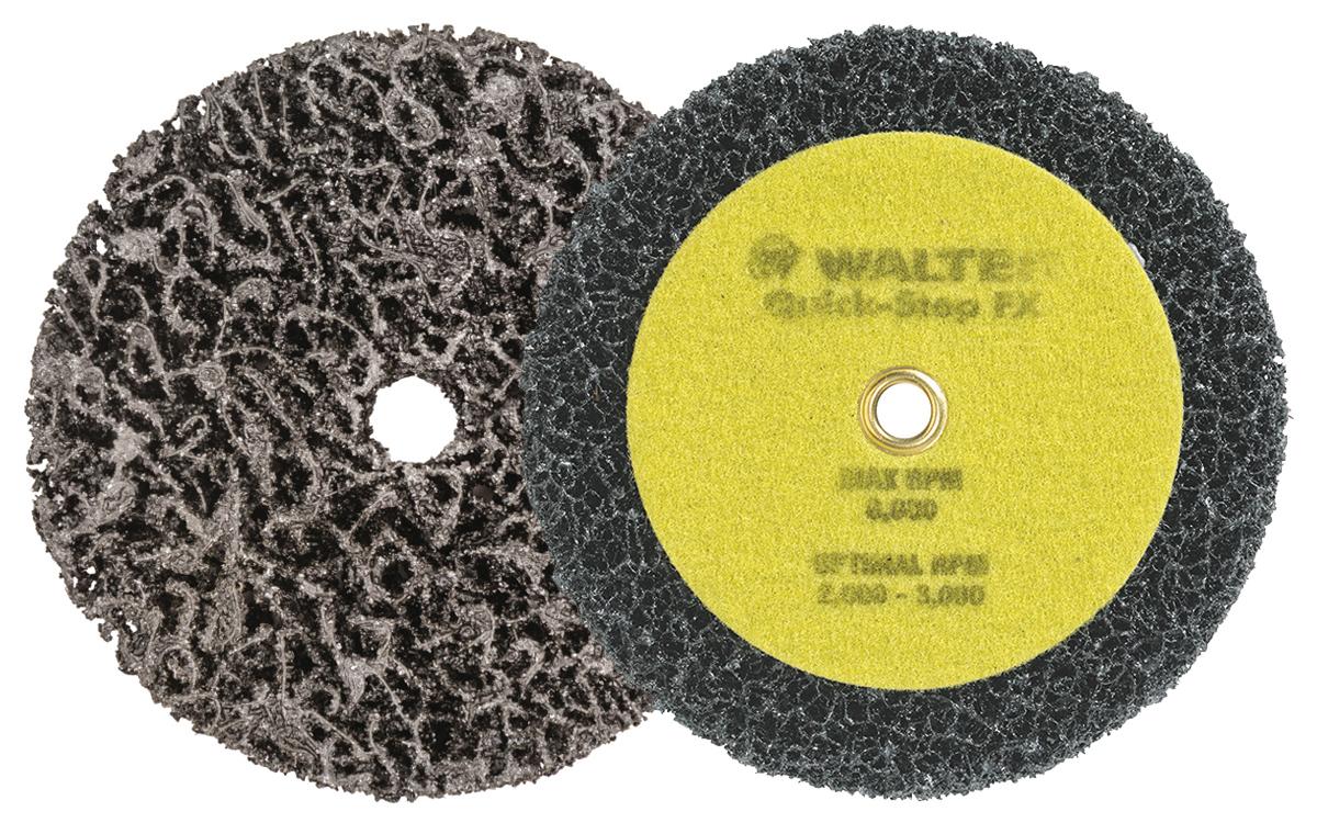 Disque de nettoyage de surface Walter 07-X860, 6 x 5/8 po, oxyde d’aluminium