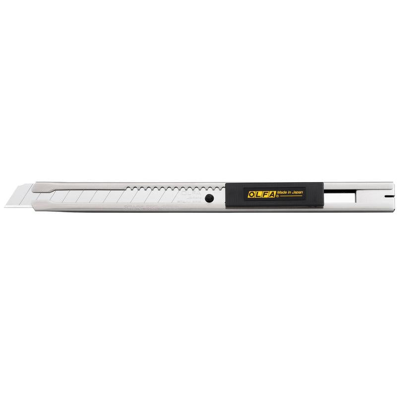 Couteau à verrouillage automatique en acier inoxydable 9 mm, OLFA SVR-2