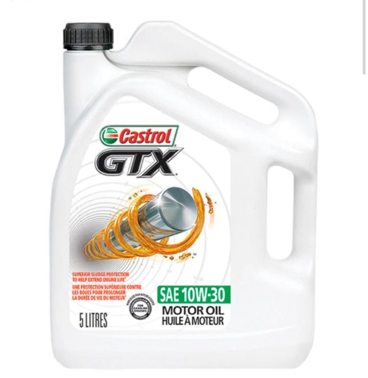 Huile moteur Castrol GTX ULTRACLEAN 10W-30 5L