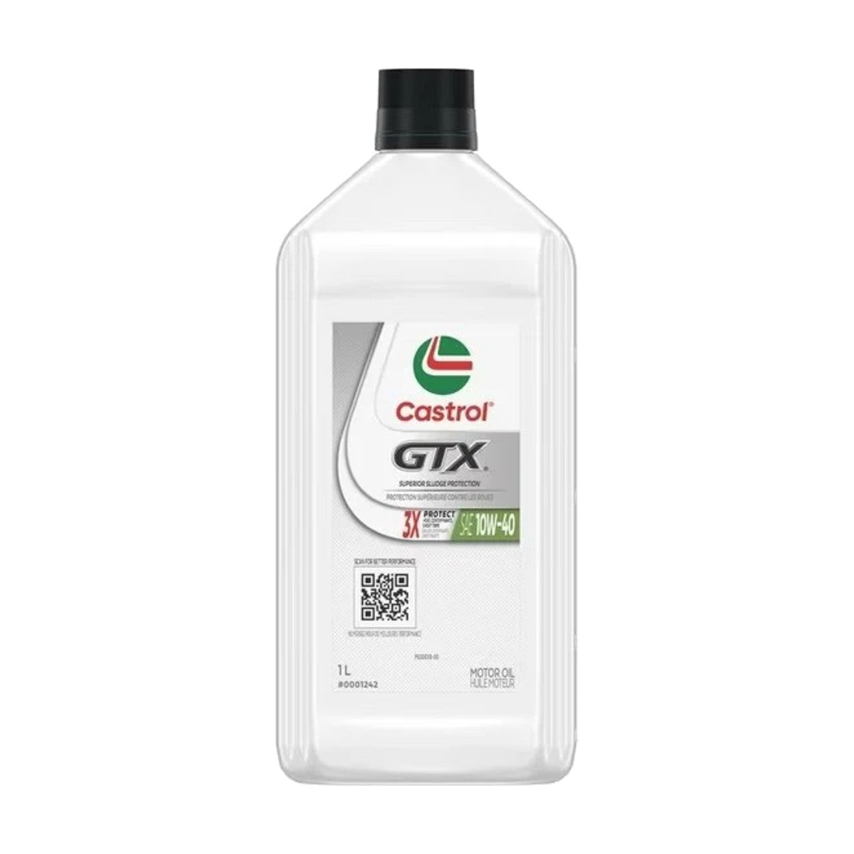 Huile moteur Castrol GTX ultraclean 10W-40 1L