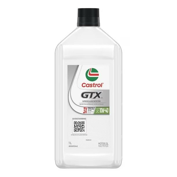 Huile moteur Castrol GTX ultraclean 10W-40 1L