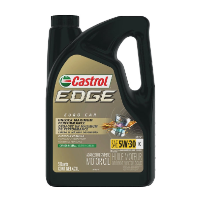 Huile moteur CASTROL Edge Titanium synthétique 5W-30 5L