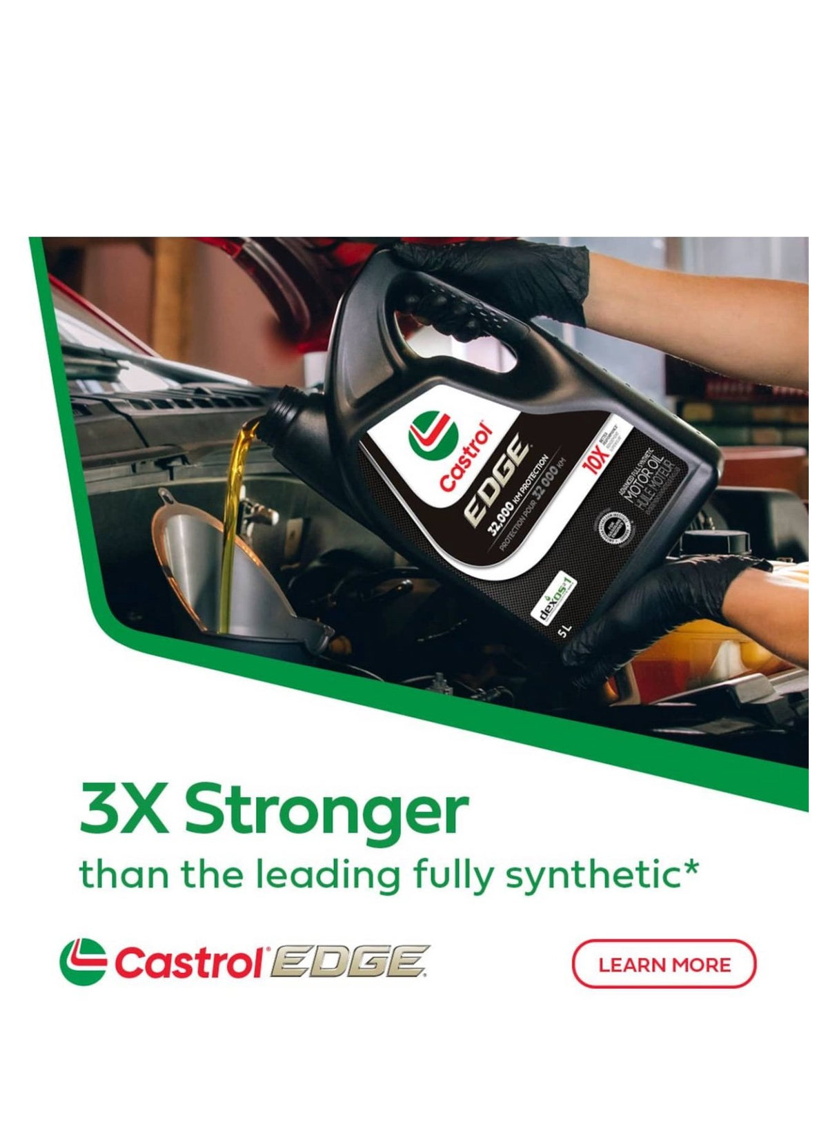 Huile moteur CASTROL Edge Titanium synthétique 5W-30 5L