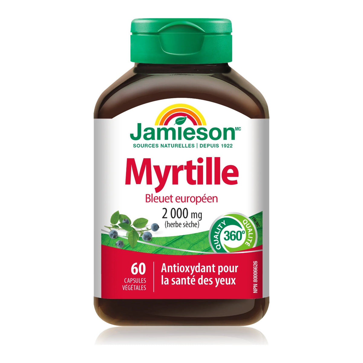 Myrtille Jamieson 2 000 mg
