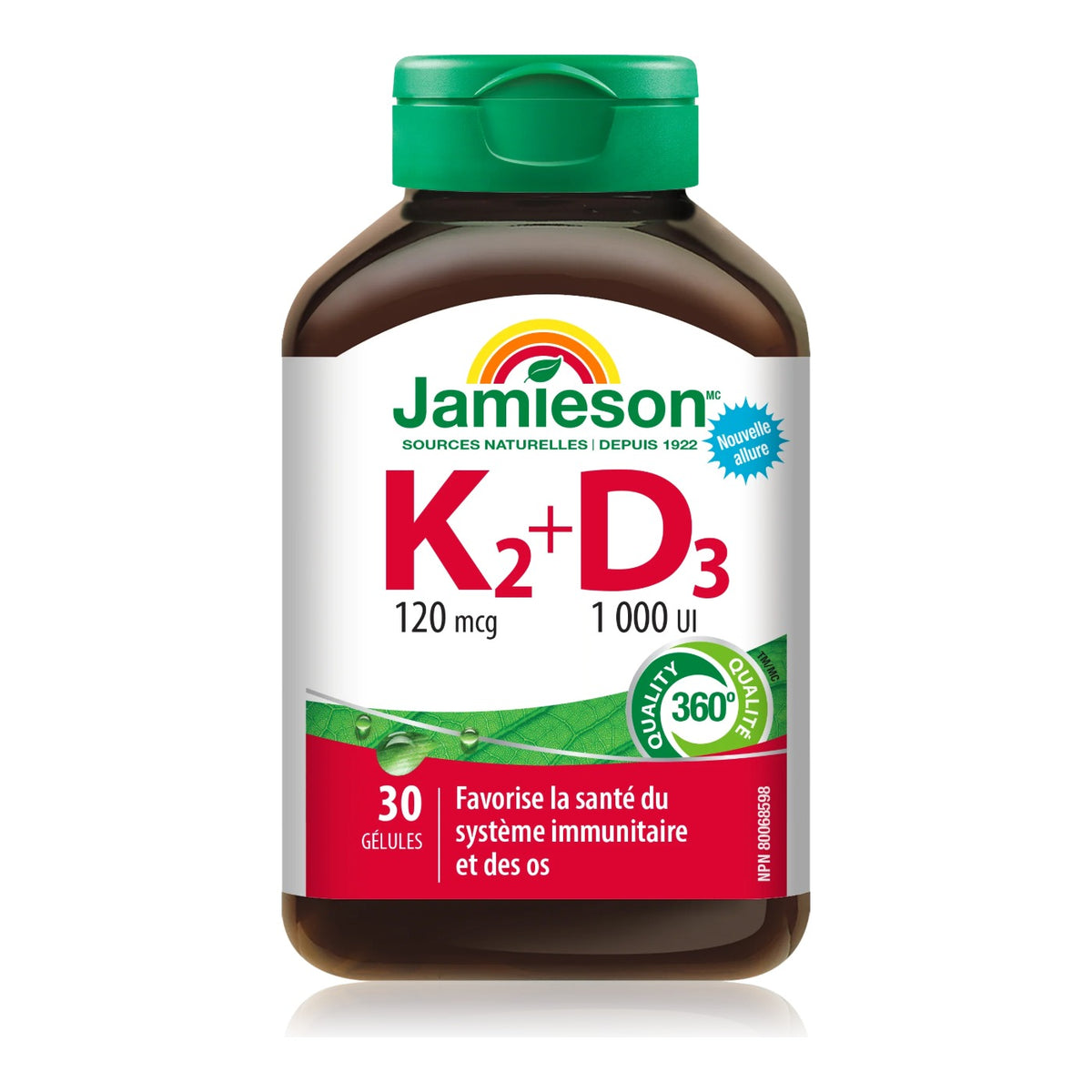 Vitamine K2 + D3 Jamieson