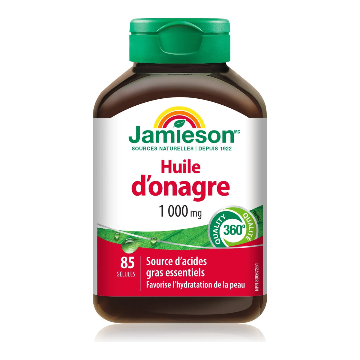 Huile d'onagre 1000 mg Jamieson