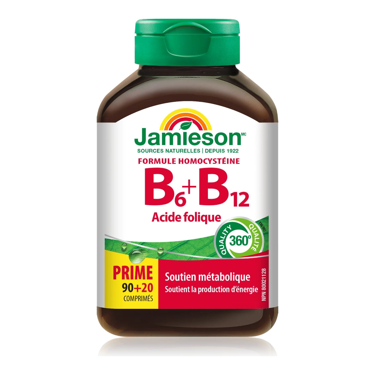 Jamieson B6 + B12 + Acide folique