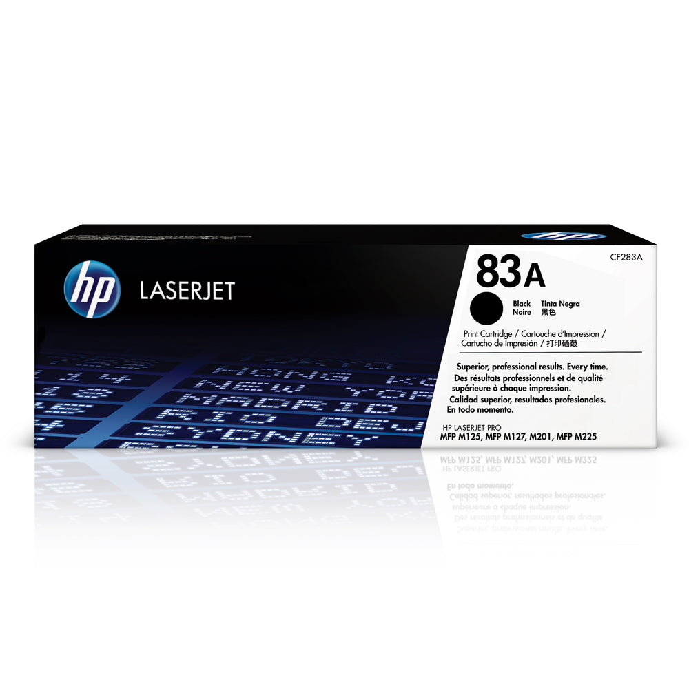Cartouche de toner HP 83A (CF283A), noir, rendement standard
