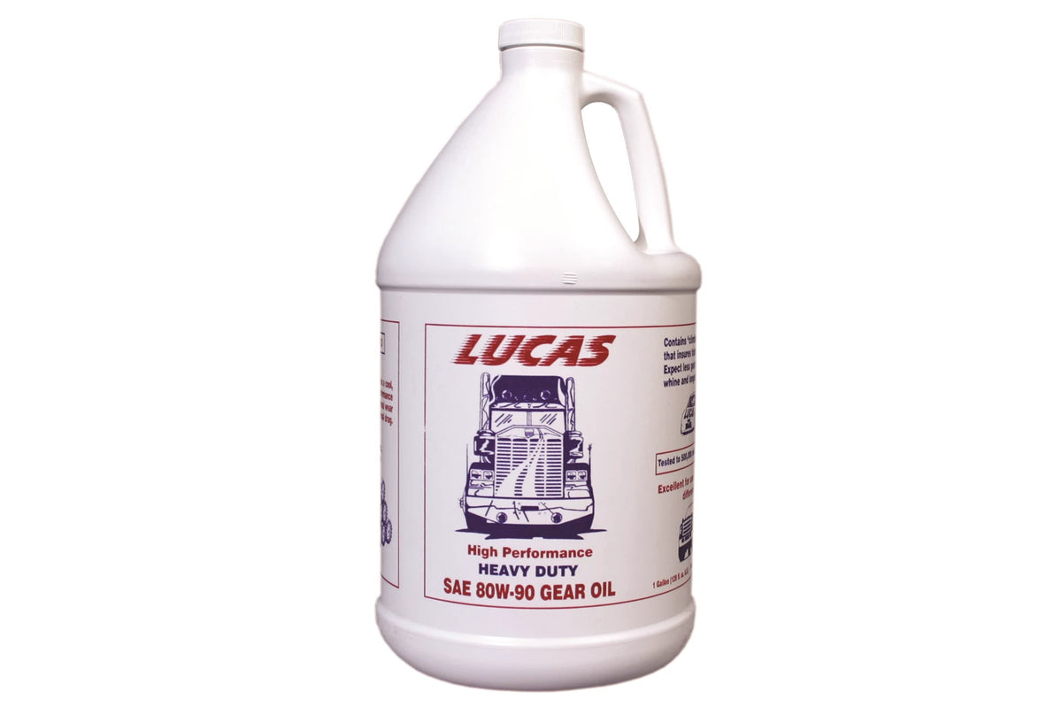 Huile à engrenages Lucas Oil Heavy Duty SAE 80W-90, 3,78 L