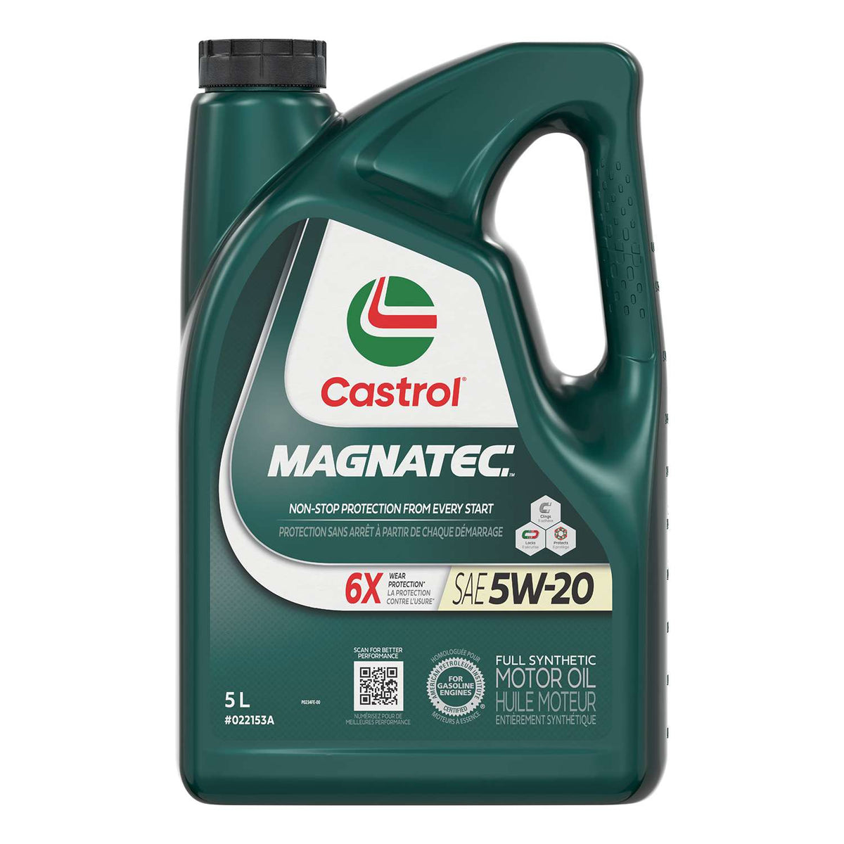 Huile moteur Castrol Magnatec 5W-20 – 5 L