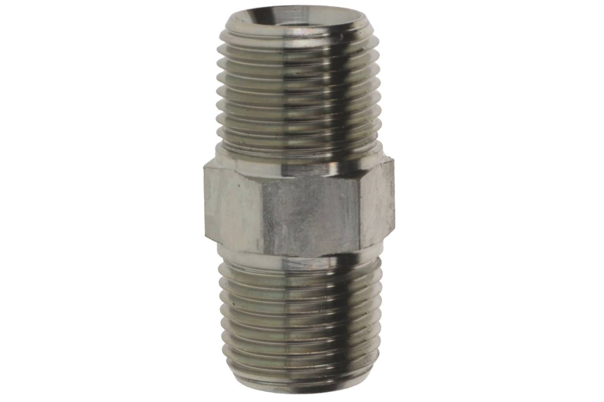 Mamelons hexagonaux NPTF mâle x mâle, acier au carbone, à l'unité