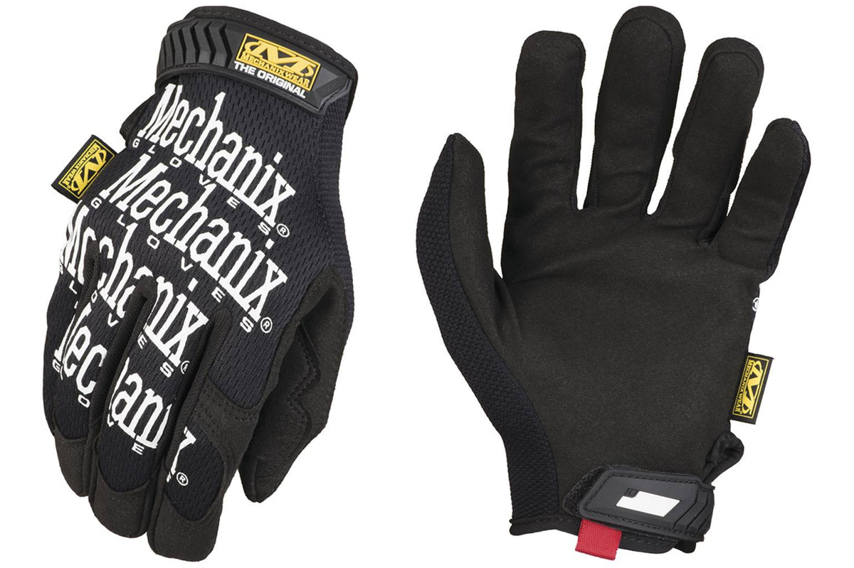 Gants de mécanicien Mechanix Wear The Original, noirs, tailles L (10) et XL (11), la paire