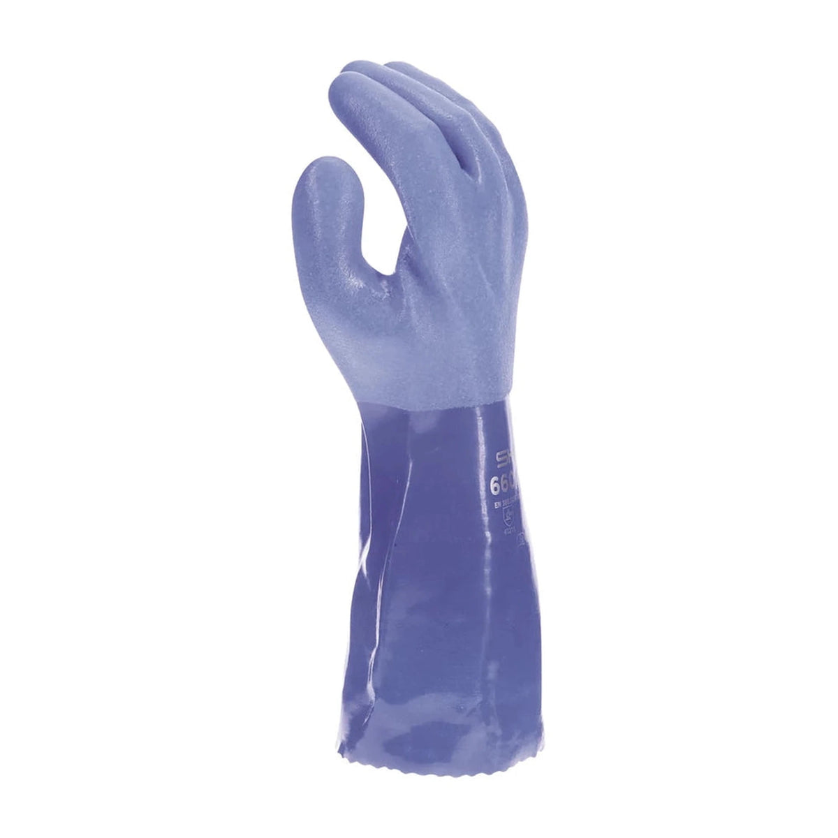 Showa 660 Gauntlet Chemical Gloves – Large