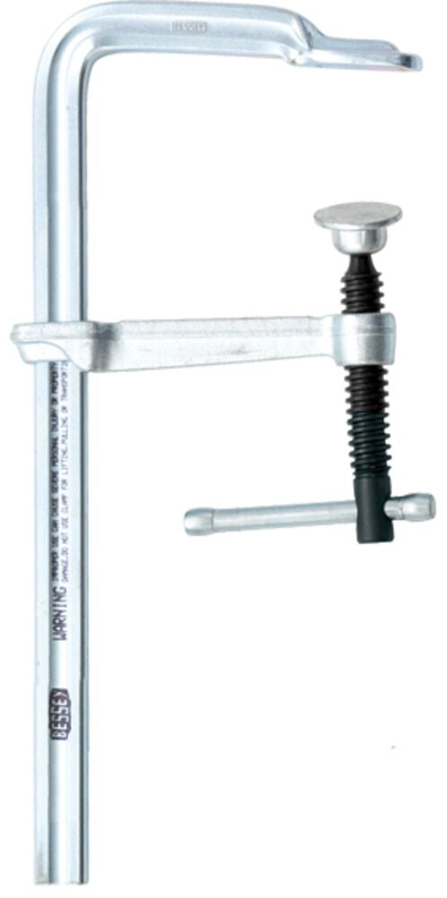 Serre-joint à barre tout acier léger Bessey MMS-12, capacité 305 mm (12 po), profondeur de gorge 57 mm