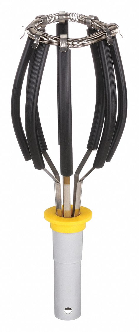 Changeur d'ampoules à doigts recouverts de caoutchouc avec ressort, pour lampes PS35, PS40, G40 et G48, 50 à 500 W