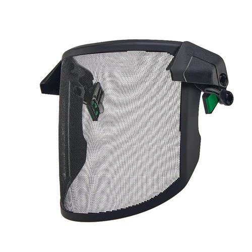 Écran facial grillagé 10194819, noir, pour casques MSA H1 et H2, MSA
