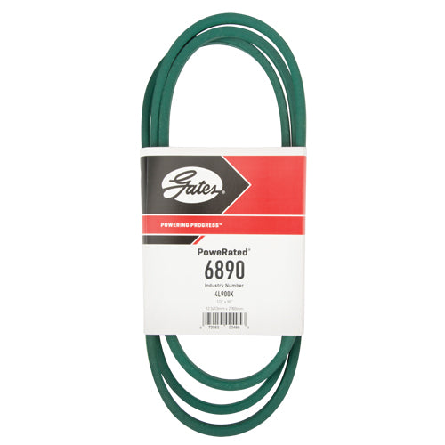 Courroie trapézoïdale Gates PoweRated 6890, 1/2 po x 90 po