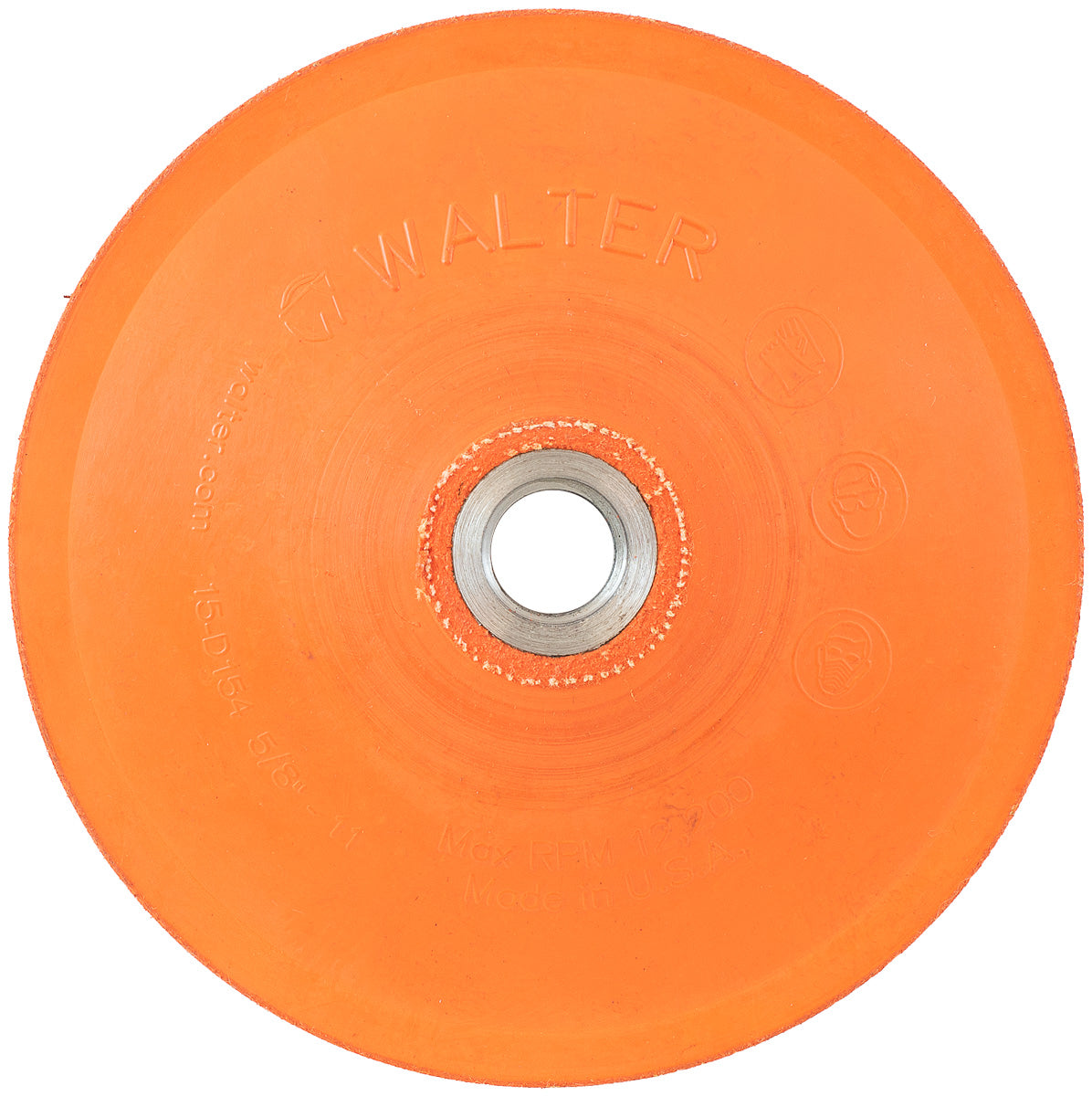 Tampon de support en caoutchouc Walter 15D154, 5 po, filetage 5/8-11