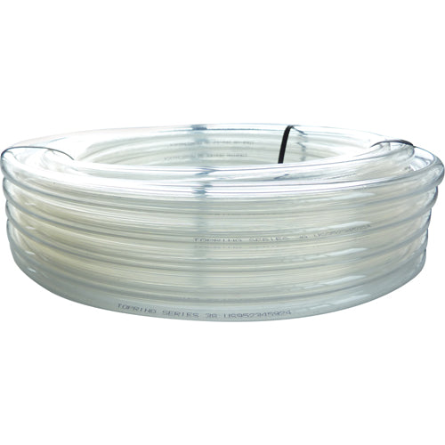 Tube PVC transparent Topring 38.075, air/eau, diamètre extérieur 5/16 po, longueur 100 pi
