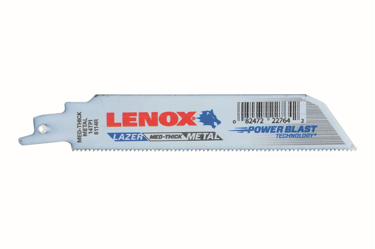 Lame de scie sabre Lenox 22764 (OSB6114R), 6 po (152 mm), 14 dents/po