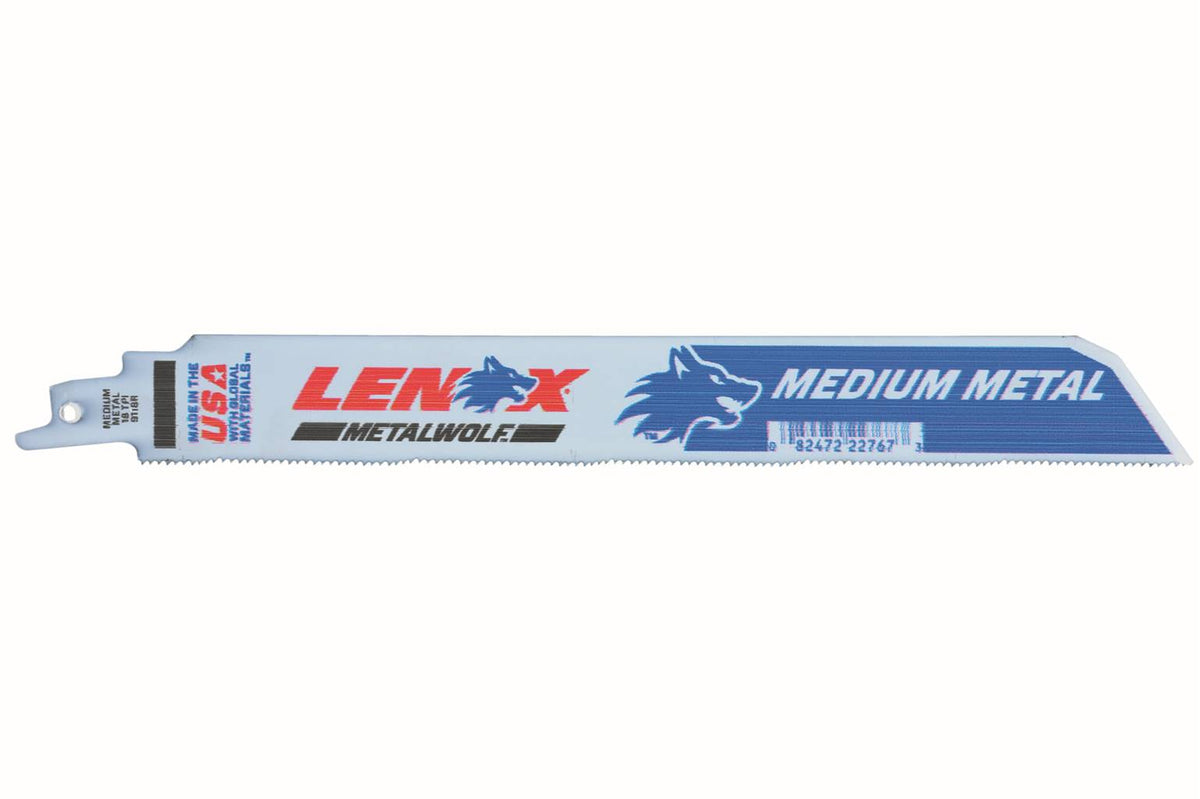 Lame de scie sabre Lenox 22767 (OSB9118R), 9 po (229 mm), 18 dents/po