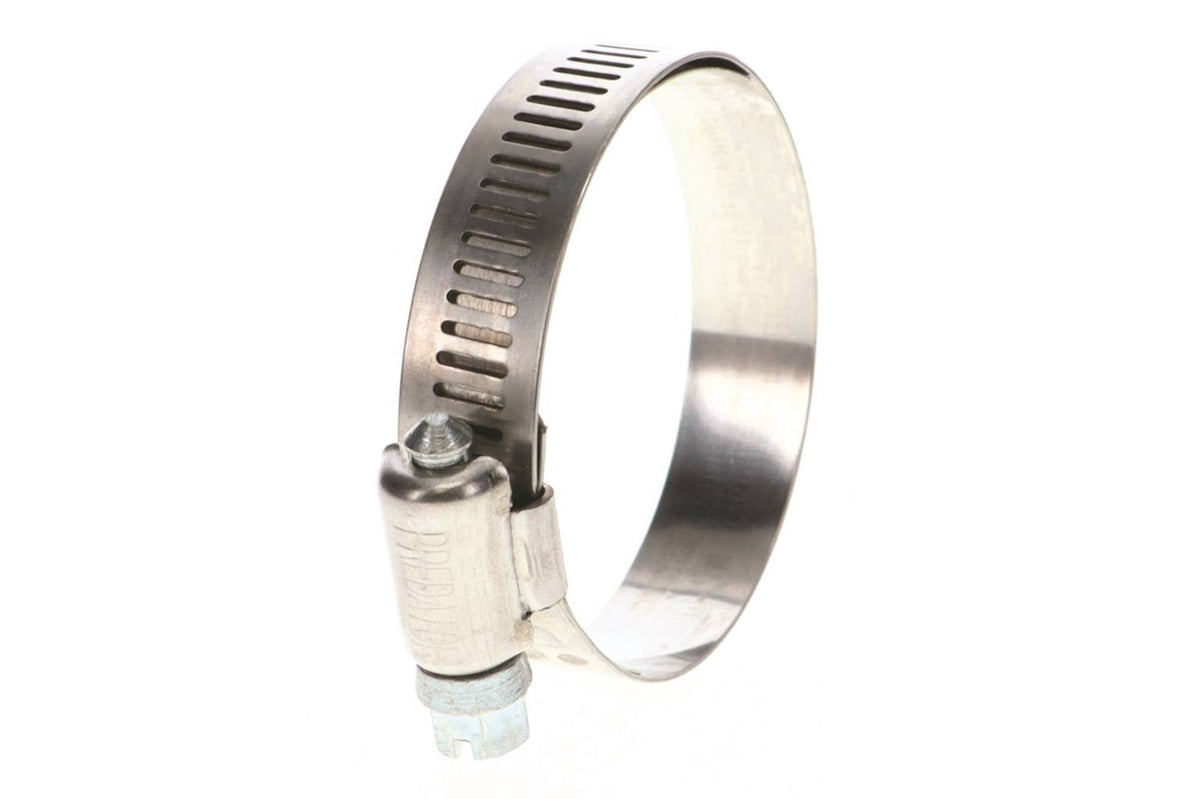 Colliers de serrage à vis, bande en acier inoxydable 301, largeur 1/2 po, boîte de 10