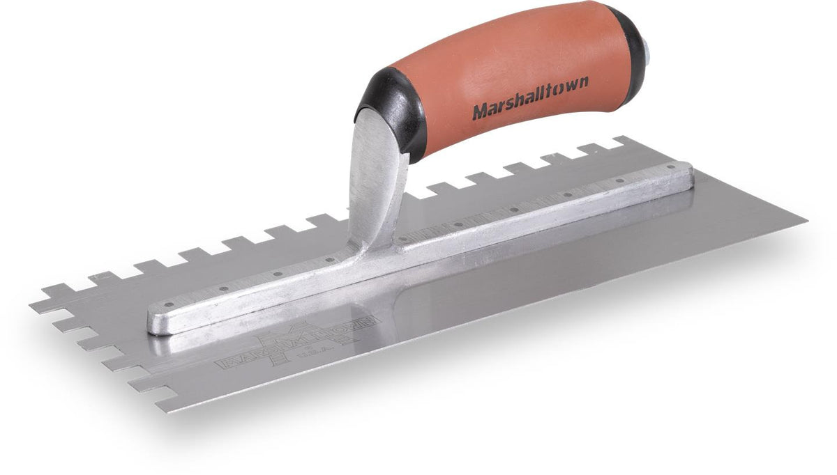 Truelle crantée Marshalltown 5779SD, 11 x 4-1/2 po, encoche carrée 3/8 po
