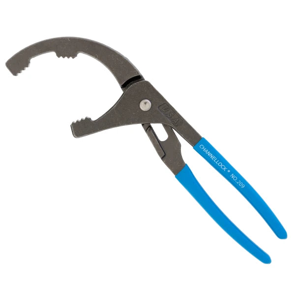 Pince pour filtre à huile et PVC Channellock 209, 9 po (229 mm), capacité 44 à 76 mm